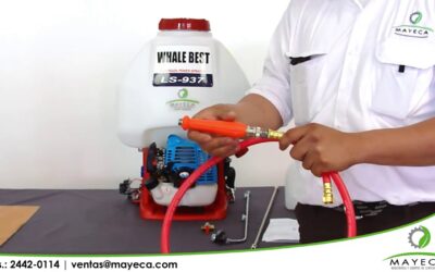 ¿Cómo funciona la fumigadora Whale Best LS-937?
